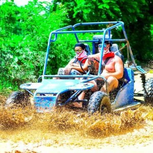 Punta Cana: Tour in buggy half-day and beach cenote