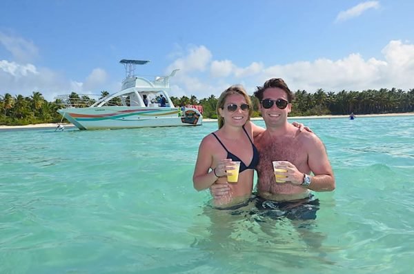 Fra Punta Cana: Katamaran-krydstogt og snorkeltur