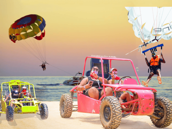 Buggy Tour ja Parasailing Experience