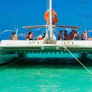 Saona Island catamaran experience with lunch from punta cana